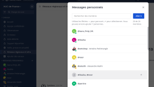Rechercher un·e membre